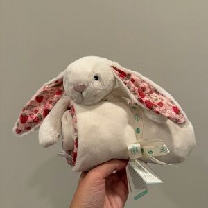 Jellycat Bashful Blosson Berry Bunny Blankie
